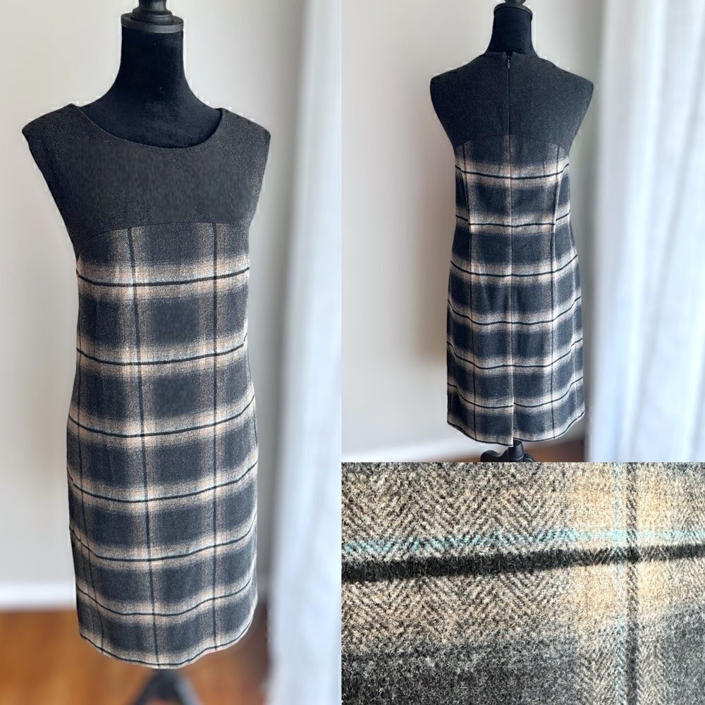 Banana Republic Wool Shift Dress Size 10